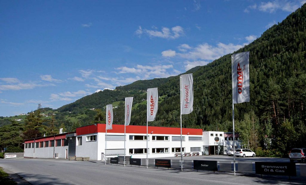 Olymp Werk GmbH Hauptsitz in Ötztal-Bahnhof